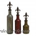 Cole Grey 3 Piece Decorative Bottle Set COGR8832